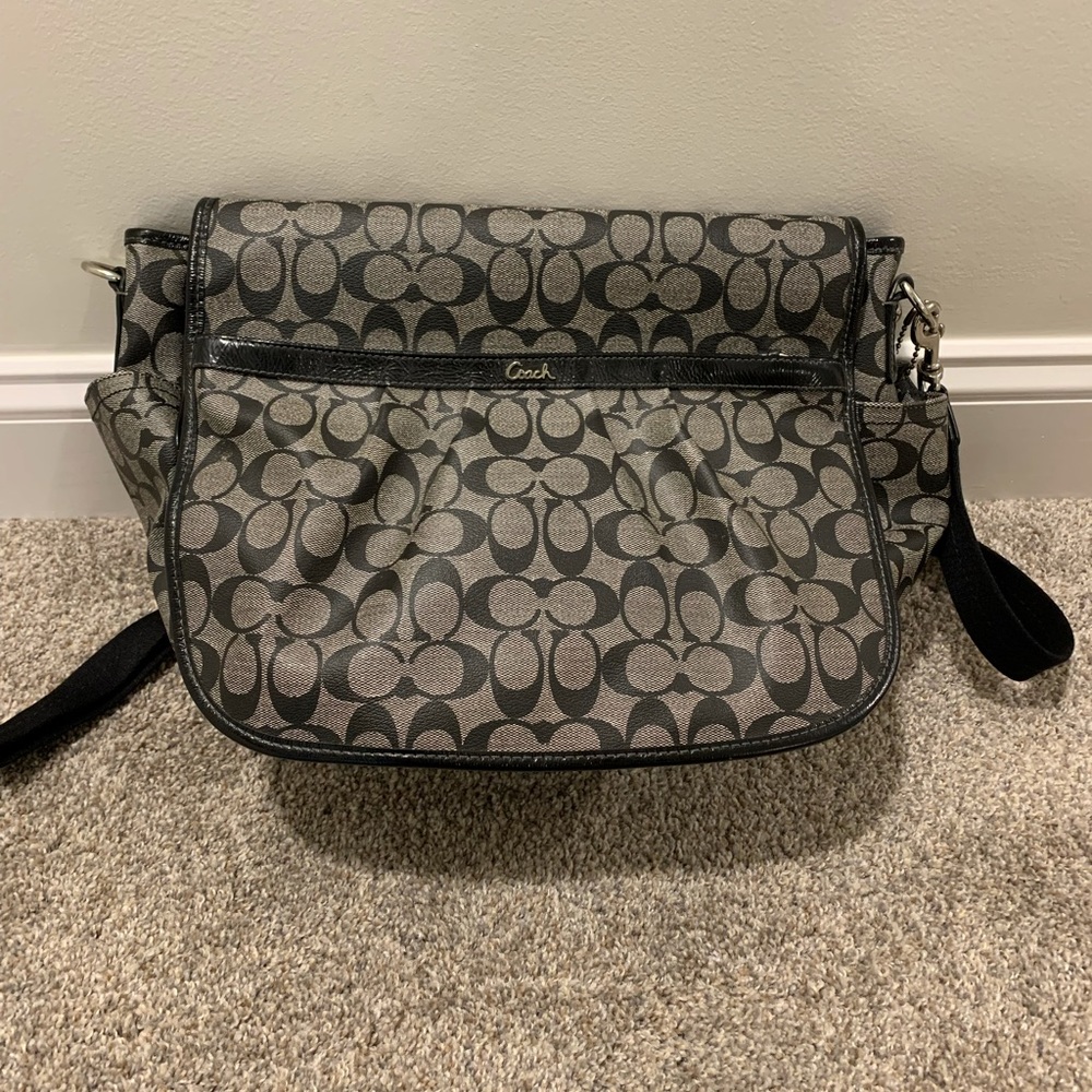 Coach diaper bag